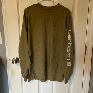 Mens long sleeve loose fit carhartt tshirt